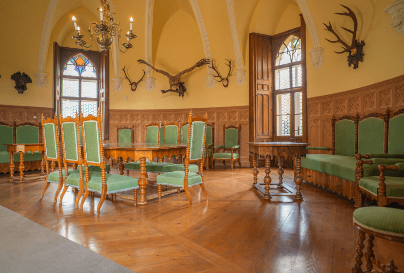 Trakošćan - visoko prizemlje