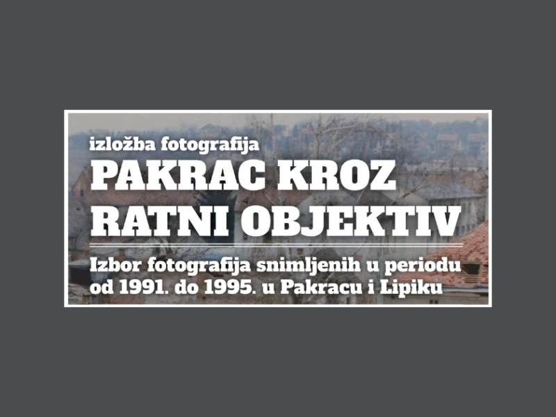 Pakrac kroz ratni objektiv