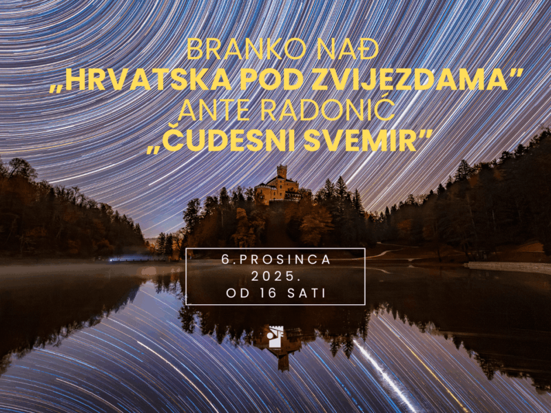 Branko Nađ: „Hrvatska pod zvijezdama” i Ante Radonić: „Čudesni svemir” – 06.12.2025. od 16 sati